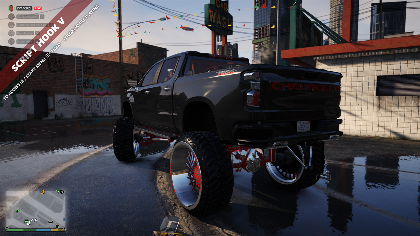 GM LIFTED PACK ON BCR FORGED FLOATERS