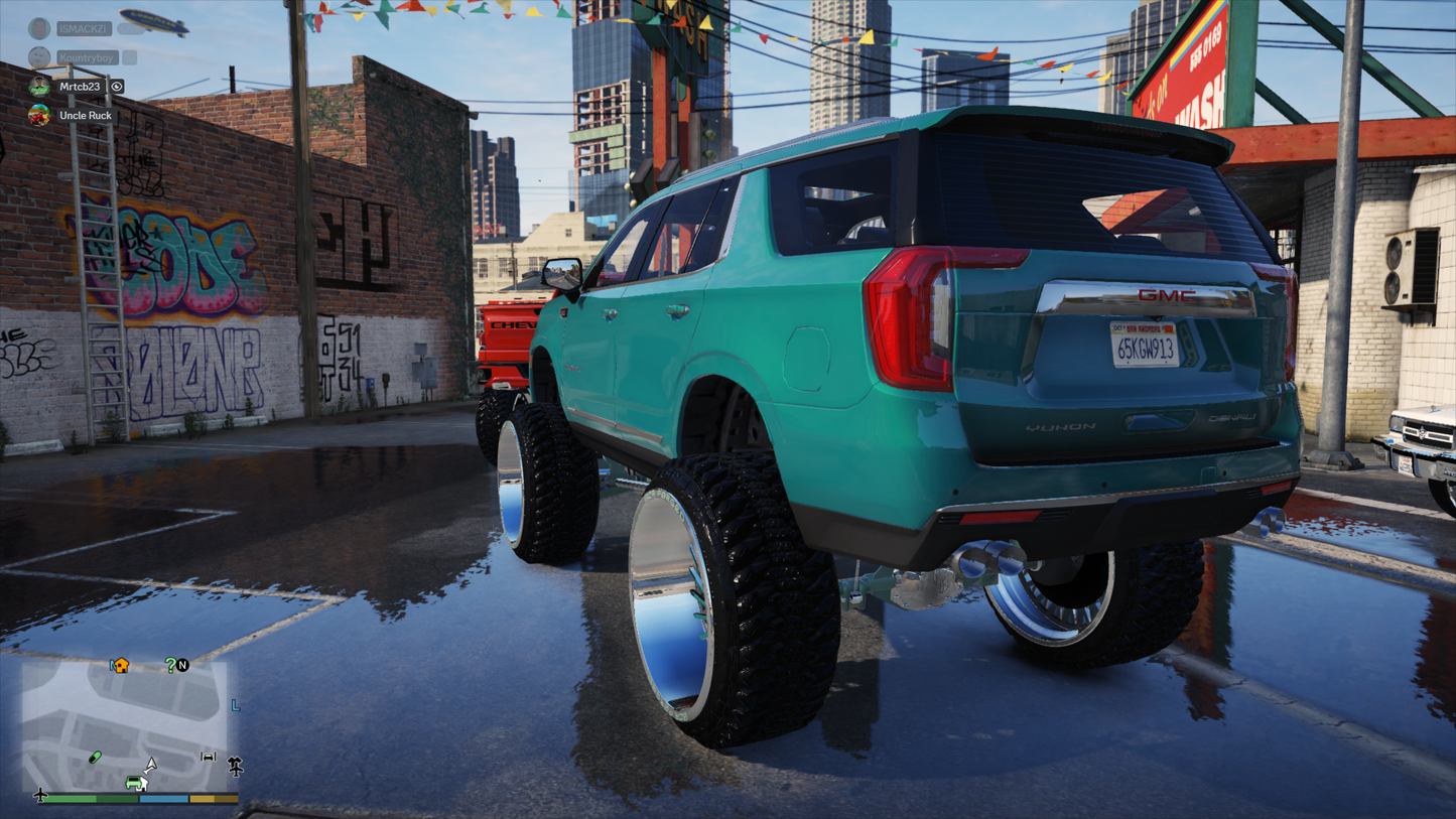 GM LIFTED PACK ON BCR FORGED FLOATERS