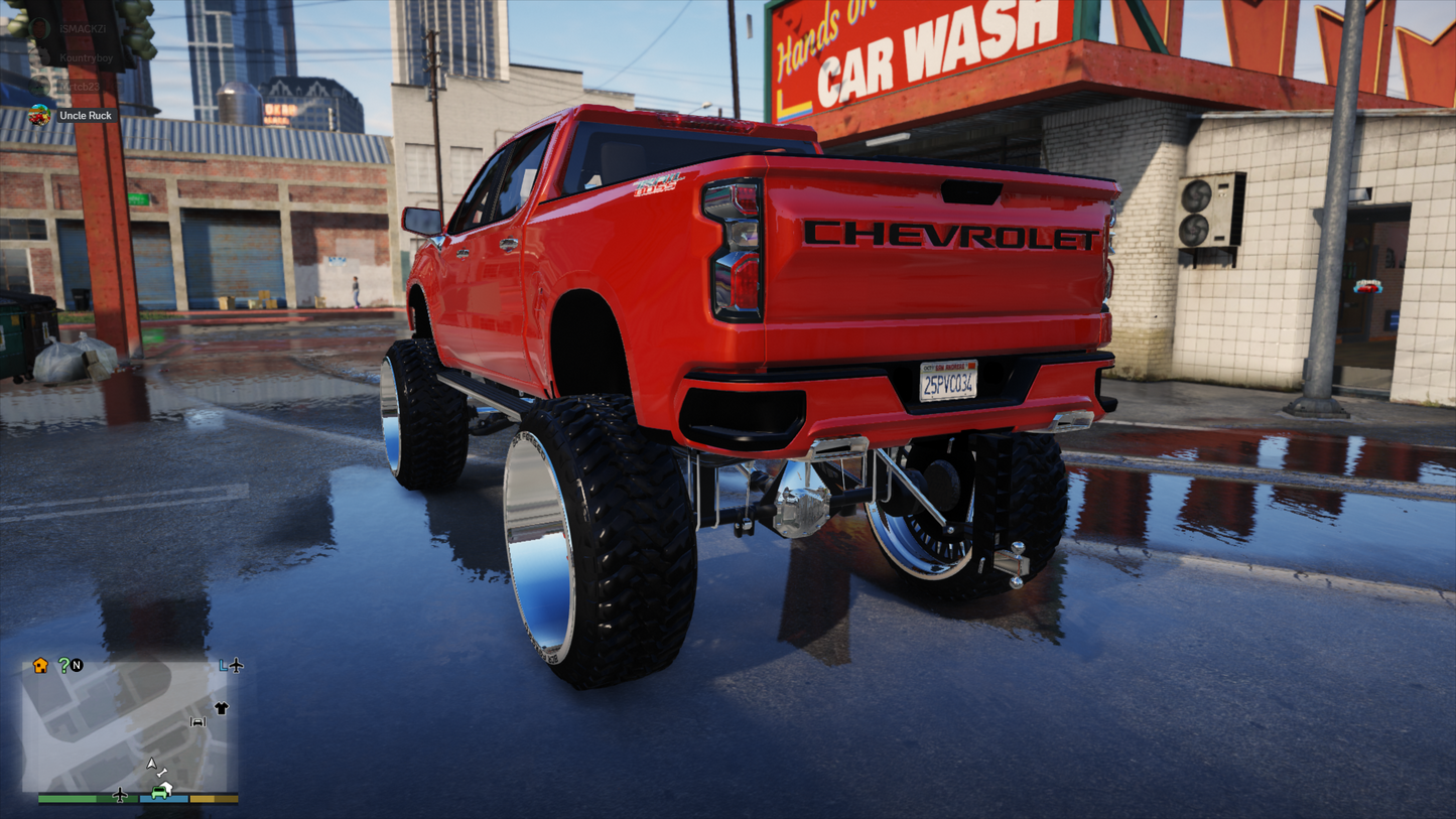 GM LIFTED PACK ON BCR FORGED FLOATERS