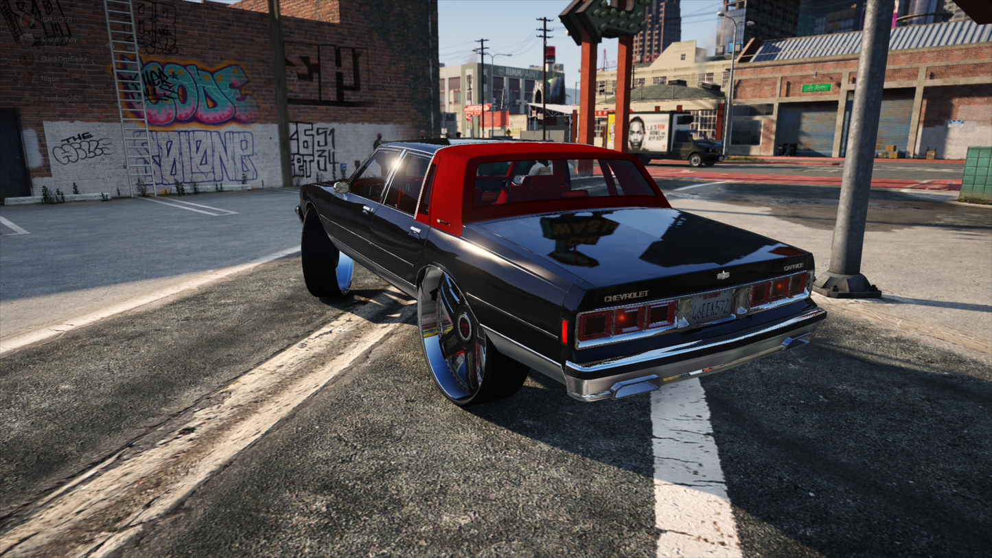 1989 Caprice W/Animated Trunk
