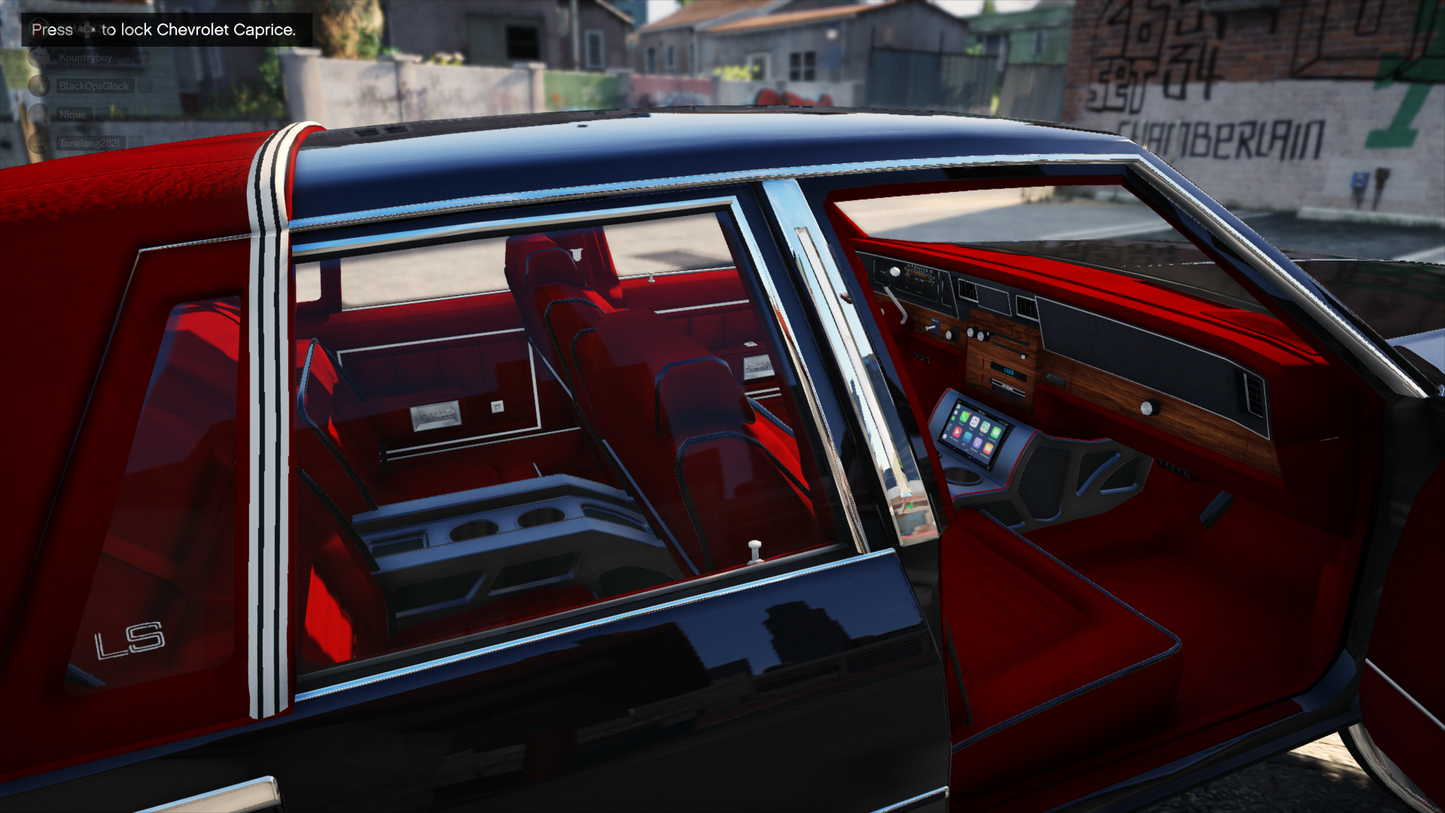 1989 Caprice W/Animated Trunk