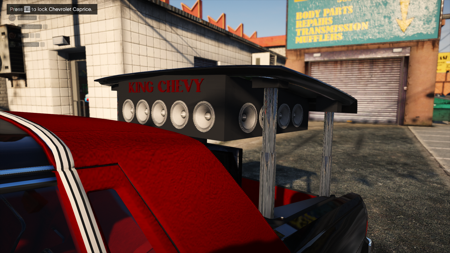 1989 Caprice W/Animated Trunk