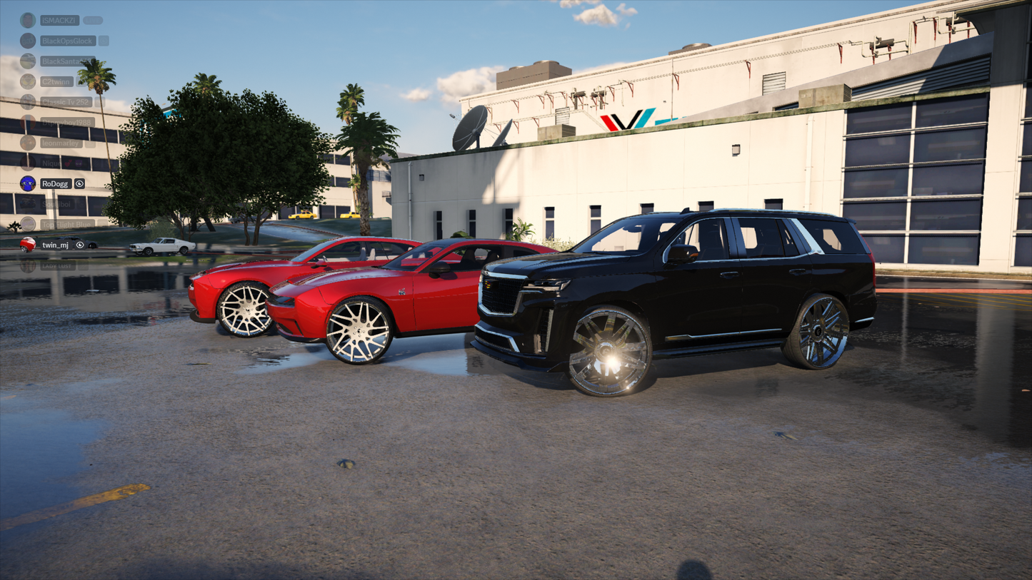 CJON32s CHARGER And 25 ESCALADE PACK