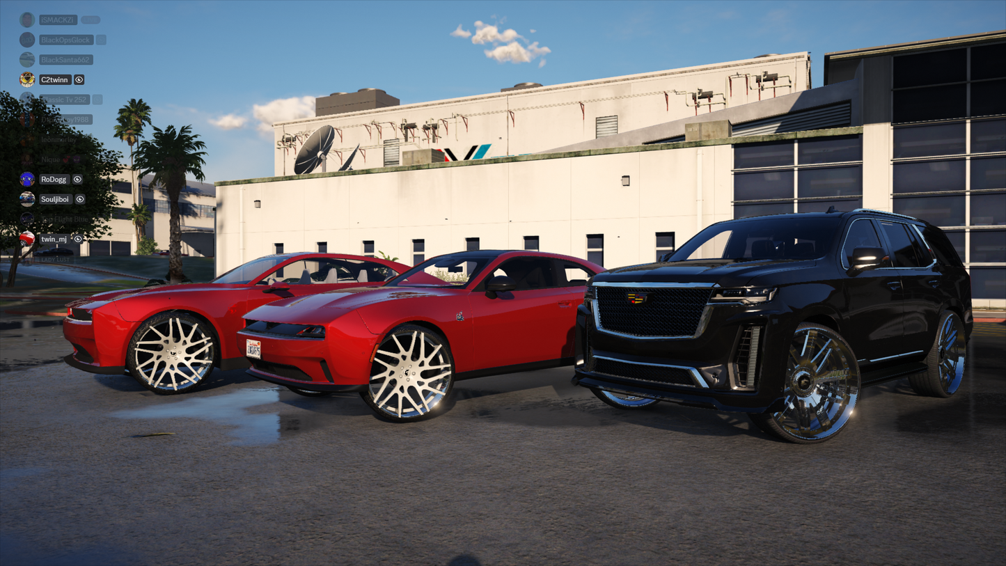 CJON32s CHARGER And 25 ESCALADE PACK