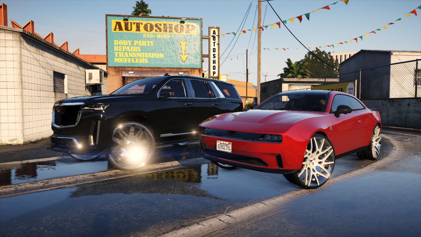 CJON32s CHARGER And 25 ESCALADE PACK