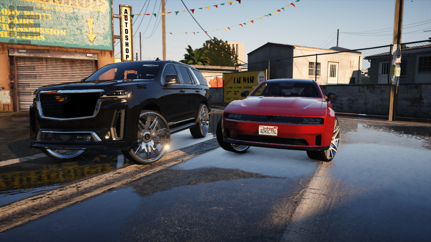 CJON32s CHARGER And 25 ESCALADE PACK