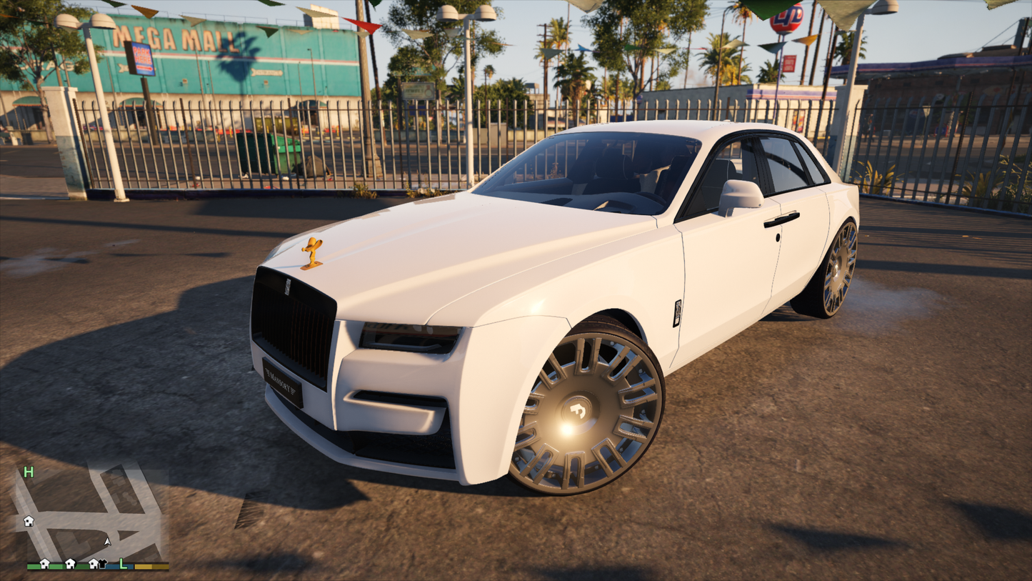 Cj On 32s Rolls Royce Ghost