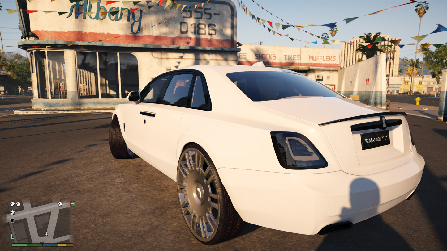 Cj On 32s Rolls Royce Ghost