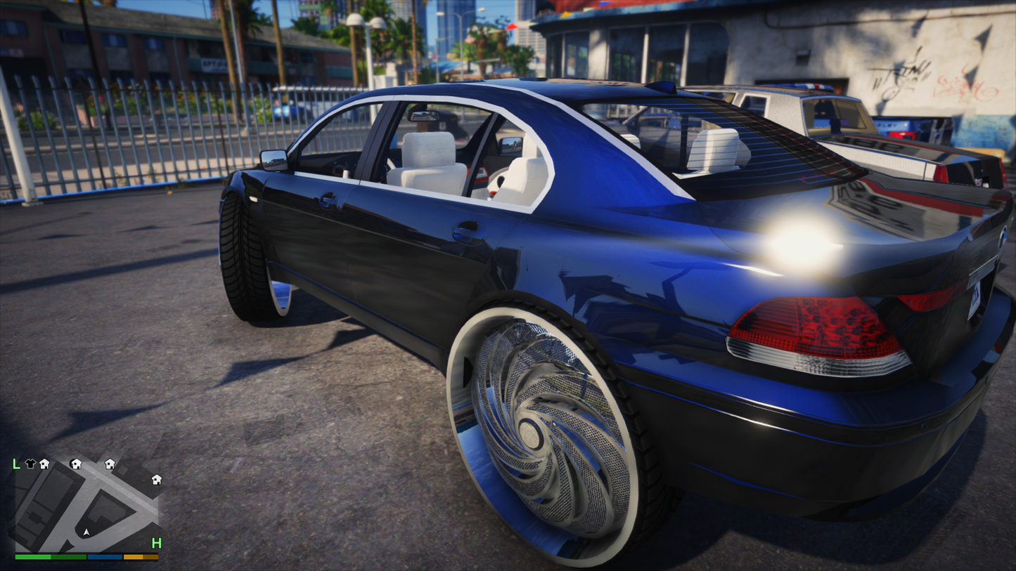 04 BMW 760 ON DUB FLOATERS