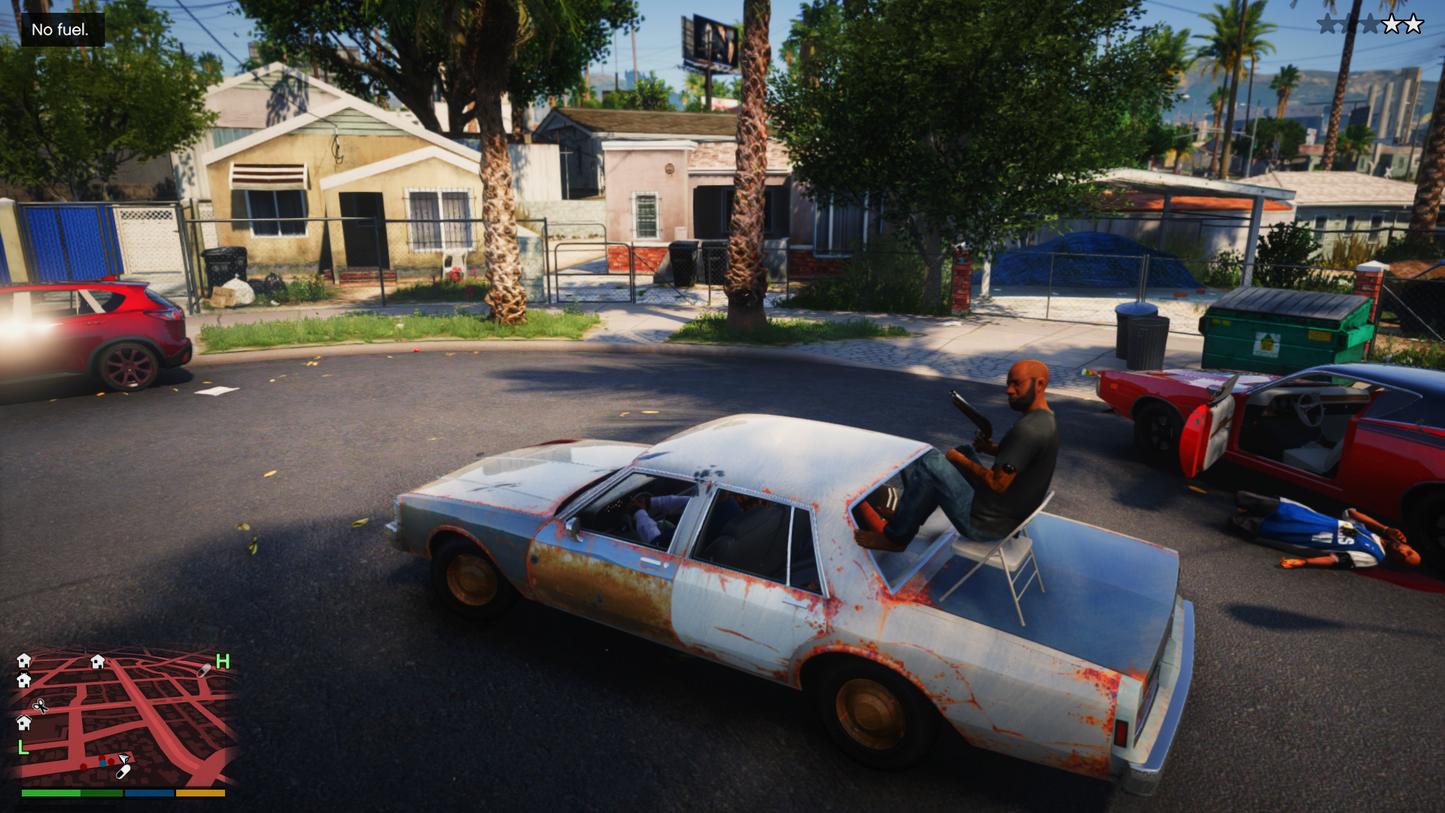 Box Chevy Caprice and Chair Weapon SP & 5M READY