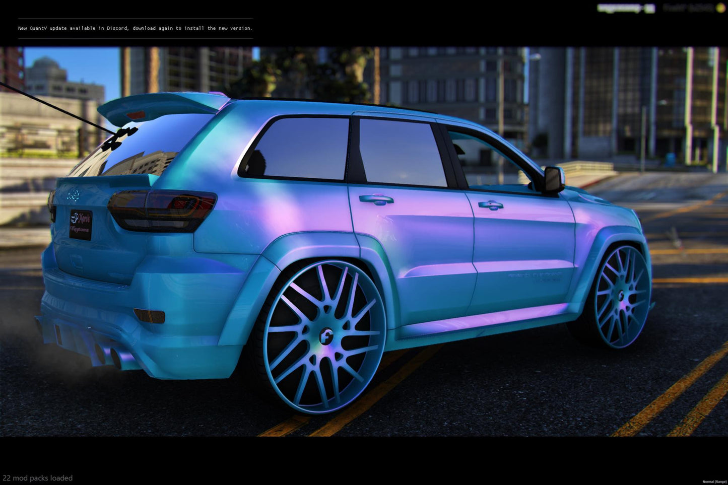 Cj On 32s forgiato Floater TrackHawk