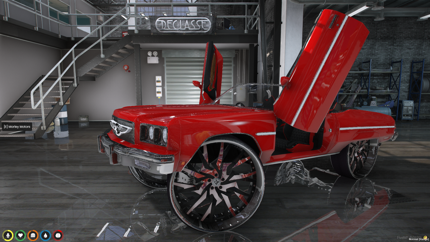 1975 Chevy Bentley Donk SP & 5M Ready